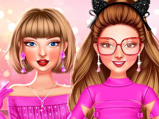 Celebrity Valentino Pink Collections game screenshot - girls - Free online game