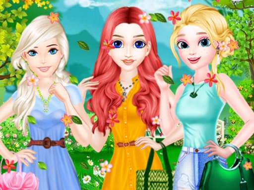 Spring Fashion Color Dress游戏截图 - girls - 免费在线游戏