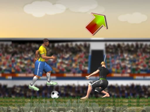 Soccer Rush game screenshot - soccer - Free online game