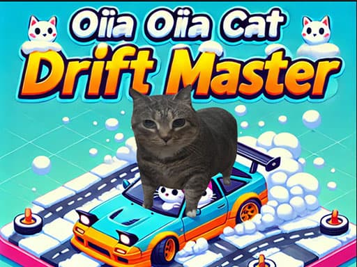 OIIA OIIA CAT Drift Master game screenshot - racing - Free online game