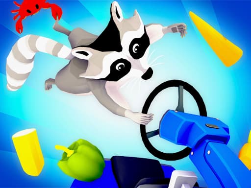 Raccoon Retail game screenshot - action - Free online game