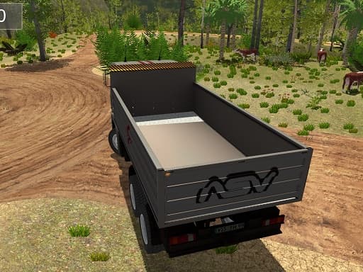 Offroad Cargo Truck 2024 game screenshot - action - Free online game