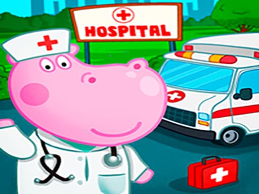 Kids Hospital Doctor game screenshot - girls - Free online game