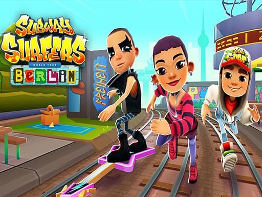 Subway Surfers Berlin game screenshot - hypercasual - Free online game