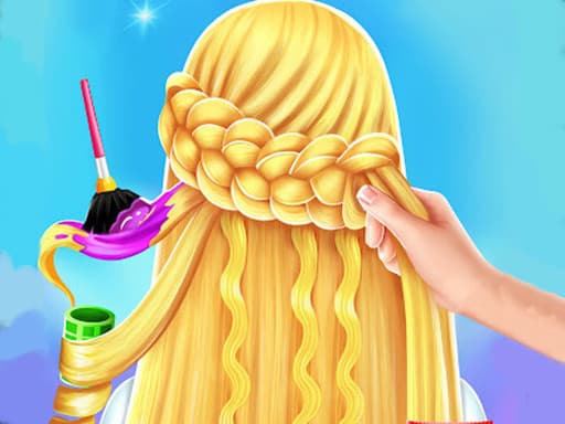 Baby Taylor Fashion Braid Salon game screenshot - girls - Free online game