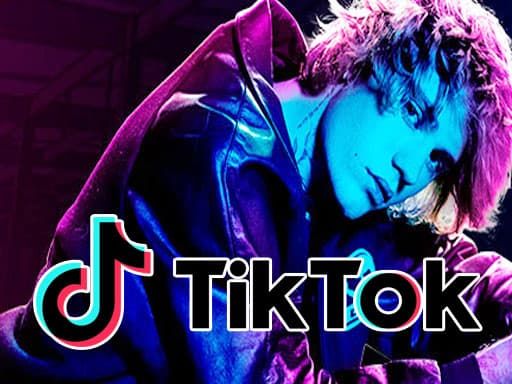 Justin Bieber Tik Tok game screenshot - girls - Free online game