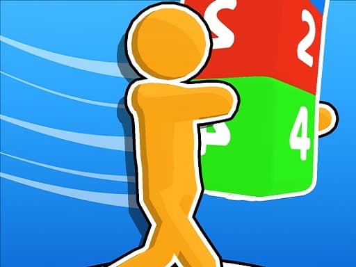 2048 Cube Run game screenshot - hypercasual - Free online game