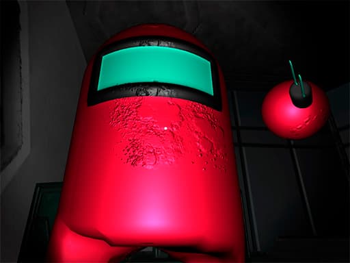 Captura de pantalla del juego Among US Horror 3D - adventure - Juego gratuito en línea