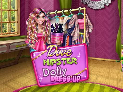 Hipster Dolly Dress Up游戏截图 - girls - 免费在线游戏