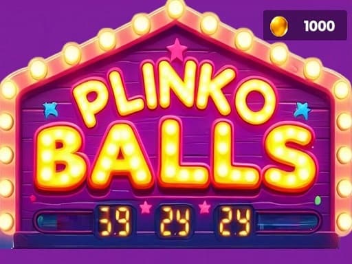 Plinko Balls Town 2025 game screenshot - arcade - Free online game