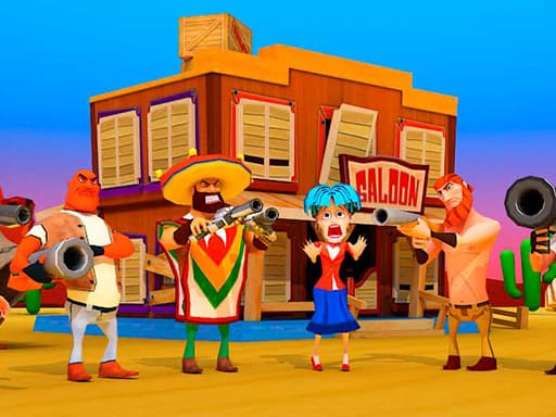 Top Shootout: The Saloon game screenshot - arcade - Free online game