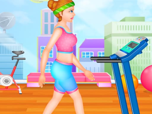 Best Fitness Girls Dress Up game screenshot - hypercasual - Free online game