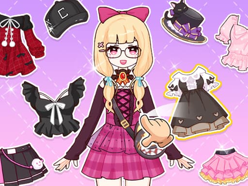 Anime Star Fashion Battle game screenshot - girls - Free online game