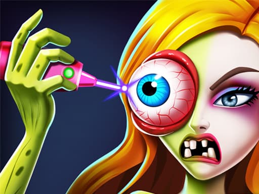 Zombie Fun Doctor game screenshot - girls - Free online game