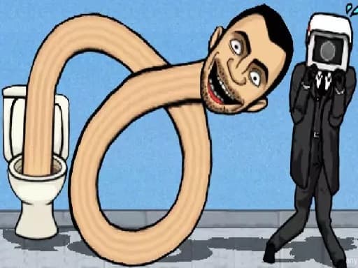 Toilet Monster Long Neck game screenshot - action - Free online game
