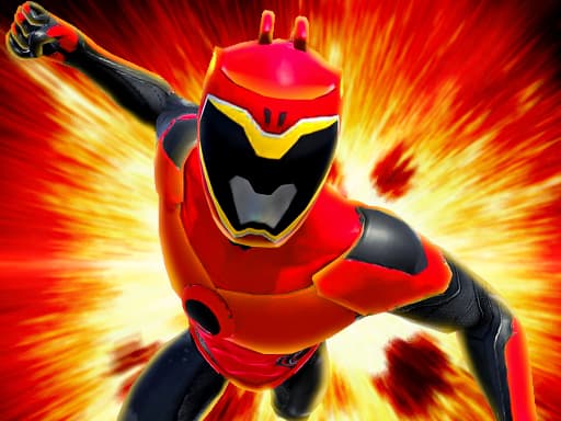 power rangers : space war game screenshot - hypercasual - Free online game