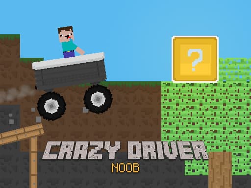 Captura de pantalla del juego Crazy Driver Noob - arcade - Juego gratuito en línea