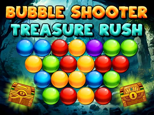 Captura de pantalla del juego Bubble Shooter Treasure Rush - puzzles - Juego gratuito en línea