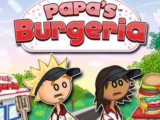 Papas Burgeria game screenshot - cooking - Free online game
