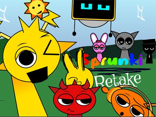 Sprunki Retake FINAL v4 game screenshot - adventure - Free online game