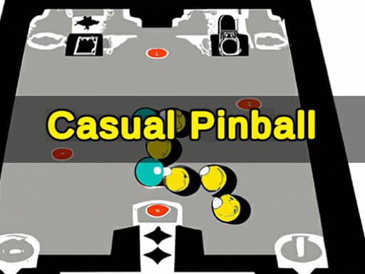 Casual Pinball Game game screenshot - sports - Free online game