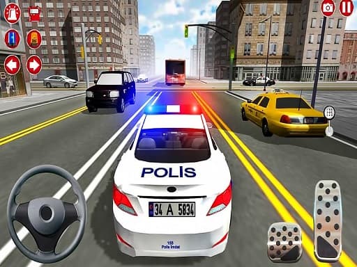 Captura de pantalla del juego American Police Suv Driving: Car Games 2022 - adventure - Juego gratuito en línea