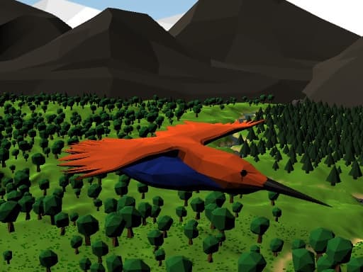 Captura de pantalla del juego Bird Simulator - adventure - Juego gratuito en línea