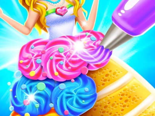 Rainbow Princess Cake Maker游戏截图 - girls - 免费在线游戏