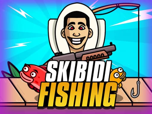 Skibidi Fishing game screenshot - hypercasual - Free online game