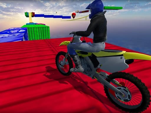 Bike Stunts Pro HTML5 game screenshot - action - Free online game