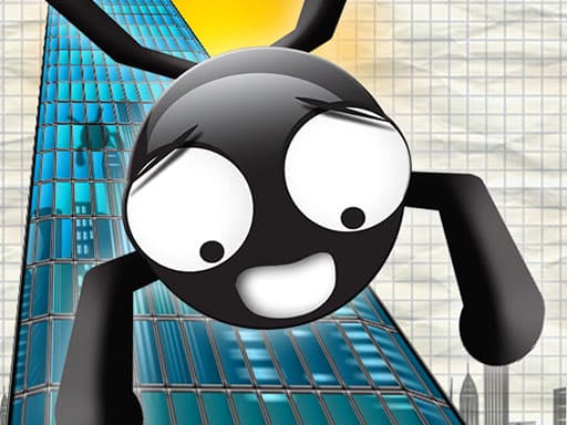 Captura de pantalla del juego Stickman fleeing - shooting - Juego gratuito en línea