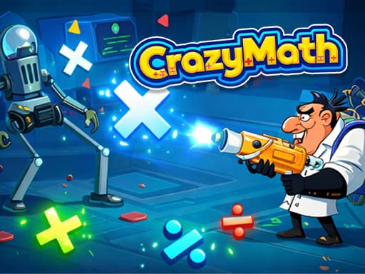 Crazy Math Quick Test game screenshot - puzzles - Free online game