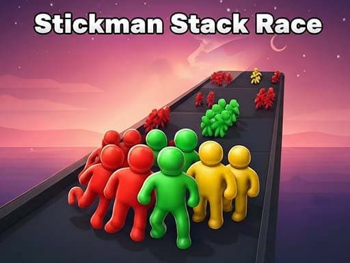 Stickman Stack Race游戏截图 - racing - 免费在线游戏