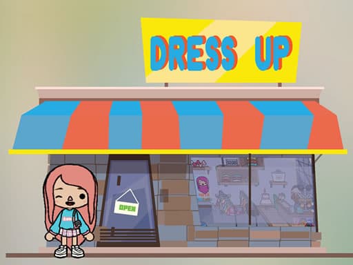 Dress up Toca Boca Fan game screenshot - girls - Free online game