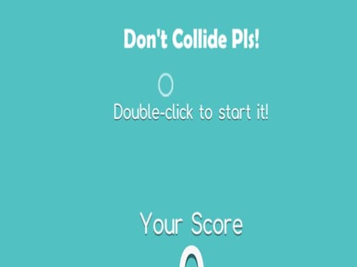 Captura de pantalla del juego Dont Collide Pls - clicker - Juego gratuito en línea