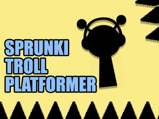 Sprunki Troll Platformer game screenshot - puzzles - Free online game