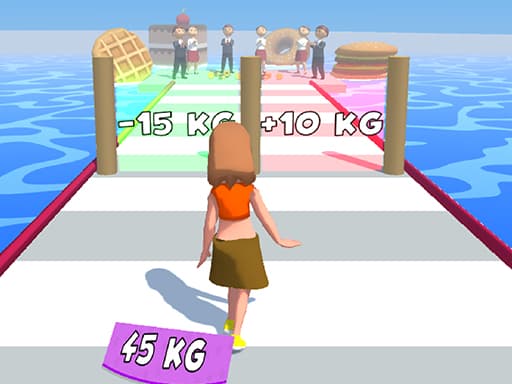 Too Fit Too Fat game screenshot - hypercasual - Free online game
