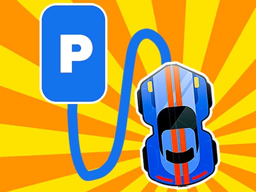 Draw and Park game screenshot - hypercasual - Free online game