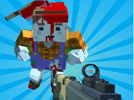 Captura de pantalla del juego Crazy Pixel Apocalypse 4 - shooting - Juego gratuito en línea