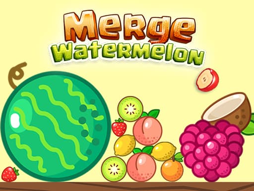 Captura de pantalla del juego Merge Watermelon - puzzles - Juego gratuito en línea