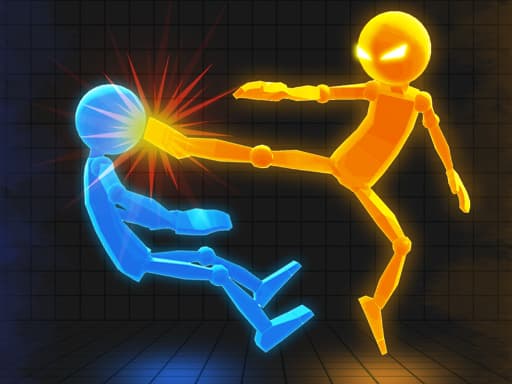 Stick Fighter 3D game screenshot - fighting - Free online game