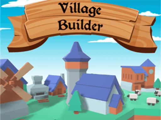 Captura de pantalla del juego Village Builder game - 3d - Juego gratuito en línea