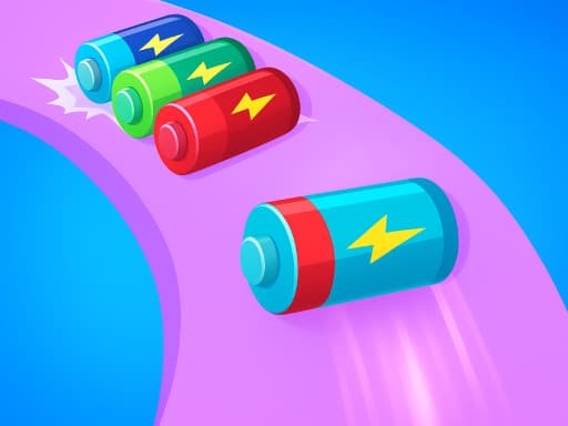 Captura de pantalla del juego Battery Run 3D - arcade - Juego gratuito en línea