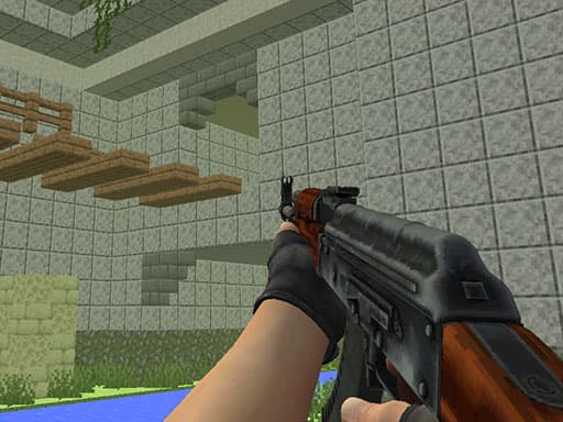 Captura de pantalla del juego Counter Craft 2 - shooting - Juego gratuito en línea