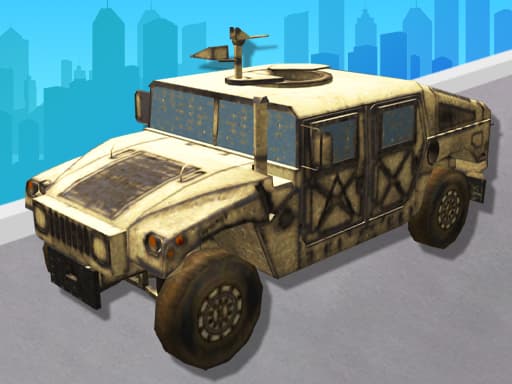 War Truck Weapon Transport game screenshot - action - Free online game