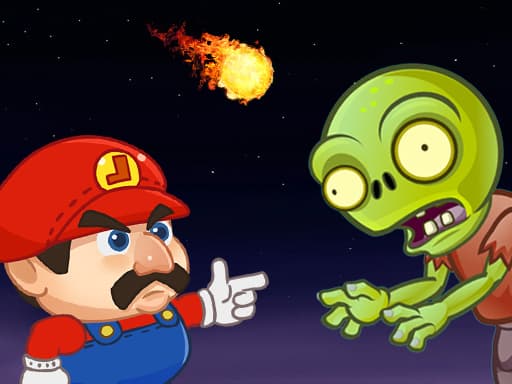 Captura de pantalla del juego Super Lule vs Zombies - shooting - Juego gratuito en línea