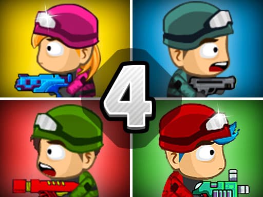Captura de pantalla del juego Zombie Parade Defense 4 - action - Juego gratuito en línea