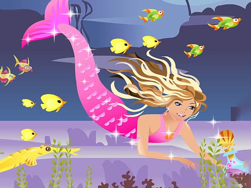 Captura de pantalla del juego Mermaid chage princess - 3d - Juego gratuito en línea