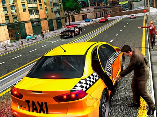 Captura de pantalla del juego London Taxi Driver - racing - Juego gratuito en línea