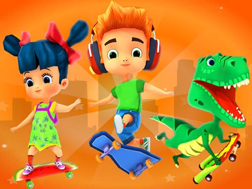 Skate Hooligans game screenshot - arcade - Free online game